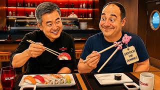 How to eat sushi the right way
Izumi Master Chef Travis Kamiyama offers advice on how to get started with sushi and other important etiquette advice.
Share with me your thoughts, questions and comments via...
• Twitter: @therclblog (http://twitter.com/therclblog)
• Facebook: /royalcaribbeanblog (http://facebook.com/royalcaribbeanblog)
• YouTube: royalcaribbeanblog (https://www.youtube.com/royalcaribbeanblog)
• Email: matt@royalcaribbeanblog.com (mailto:matt@royalcaribbeanblog.com?subject=Podcast)
• Leave a voicemail: (408) 6ROYAL6
You can subscribe to the Royal Caribbean Blog Podcast via iTunes (https://itunes.apple.com/us/podcast/rcl-blog-podcast/id685427740) , Google Play (https://play.google.com/music/m/Ivzhqk4apf244bja3v54p2pzpaa?t=Royal_Caribbean_Blog_Podcast) , Stitcher (http://www.stitcher.com/podcast/wdw-today/royal-caribbean-blog-podcast) or RSS (https://www.royalcaribbeanblog.com/showfeed.xml) . How to eat sushi the right way
