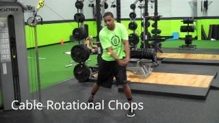 Cable Rotational Chops