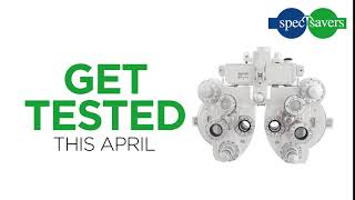 Get Your Eyes Tested This April - 6 Secs