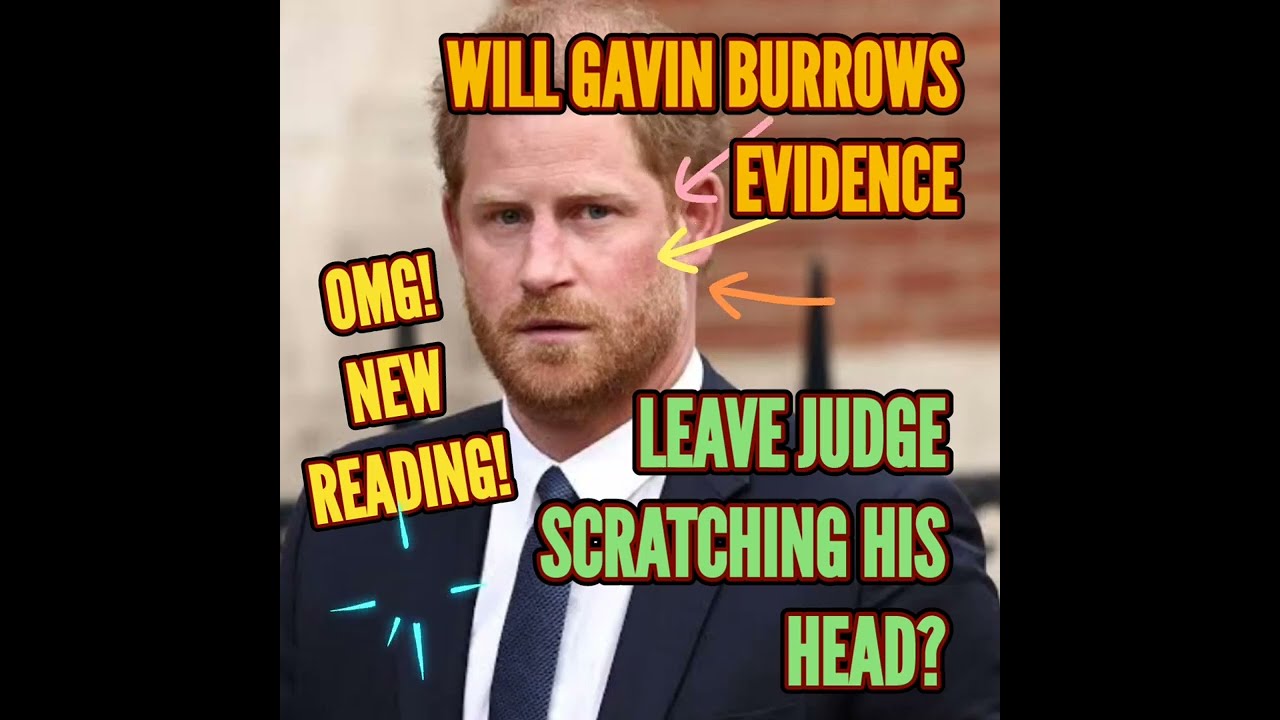 GAVIN BURROWS TO LEAVE JUDGE WHAT IS GOING ON IN HARRYS ANL COURT CASE