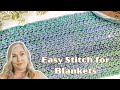 Discover a Stunning New Stitch That is Perfect for Blankets &amp; Scarves - Pique Stitch