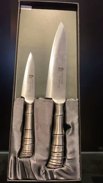 Tamahagane Bamboo Knife Set only for £149 #chefknife #kitchenknife #sale #kitchentools #kitchenitems