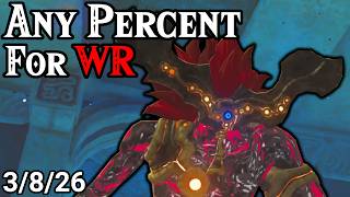 BotW Any% Speedruns for WR Day 37! (Switch 1 v1.6)