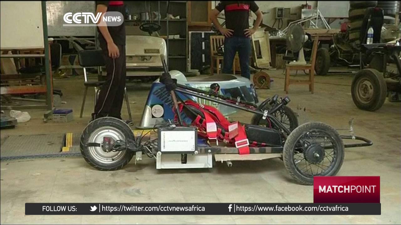 Egyptian students design car that runs on electricity and gas