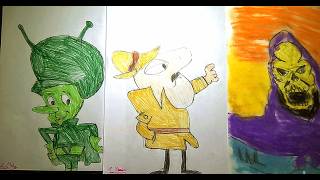 Marlon LIVE!  portrait dessin: YouTube