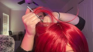 ASMR OBSESSED STALKER Gives You A Haircut At The Fall Festival🫣🥴 (she's very weird...)