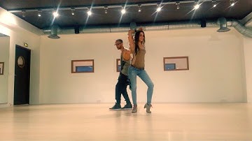 Kaem & Marine Kizomba - Training & Playing ( I See Fire Cover )