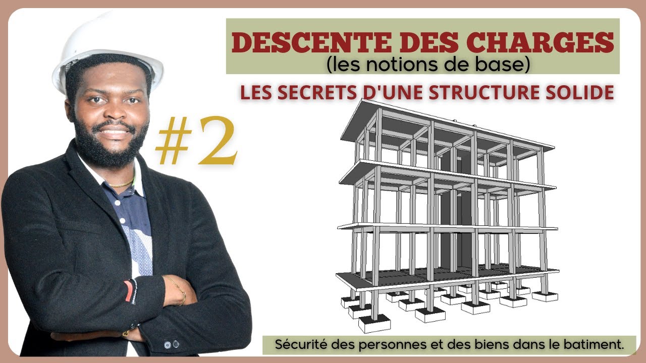 DESCENTE DES CHARGES: DIMMENSIONNEMENT des BATIMENTS. LES SECRETS D'UNE STRUCTURE SOLIDE