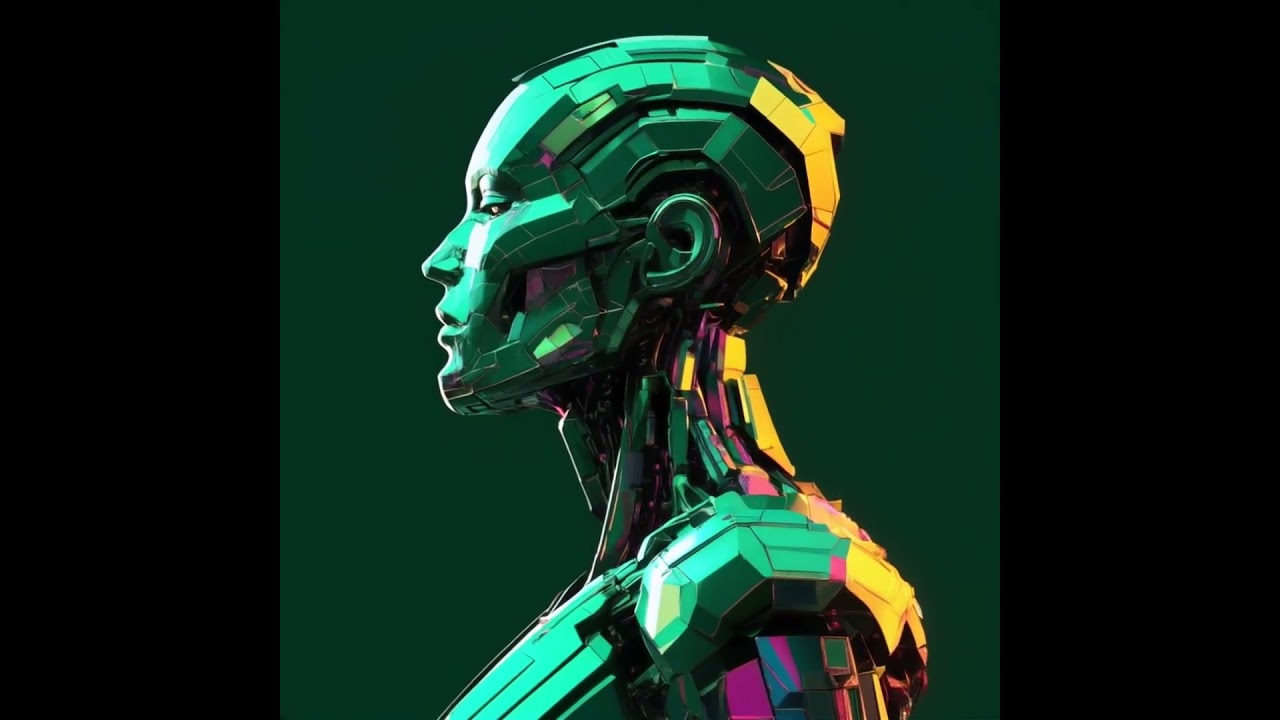 Humanoid Figure Metallic 