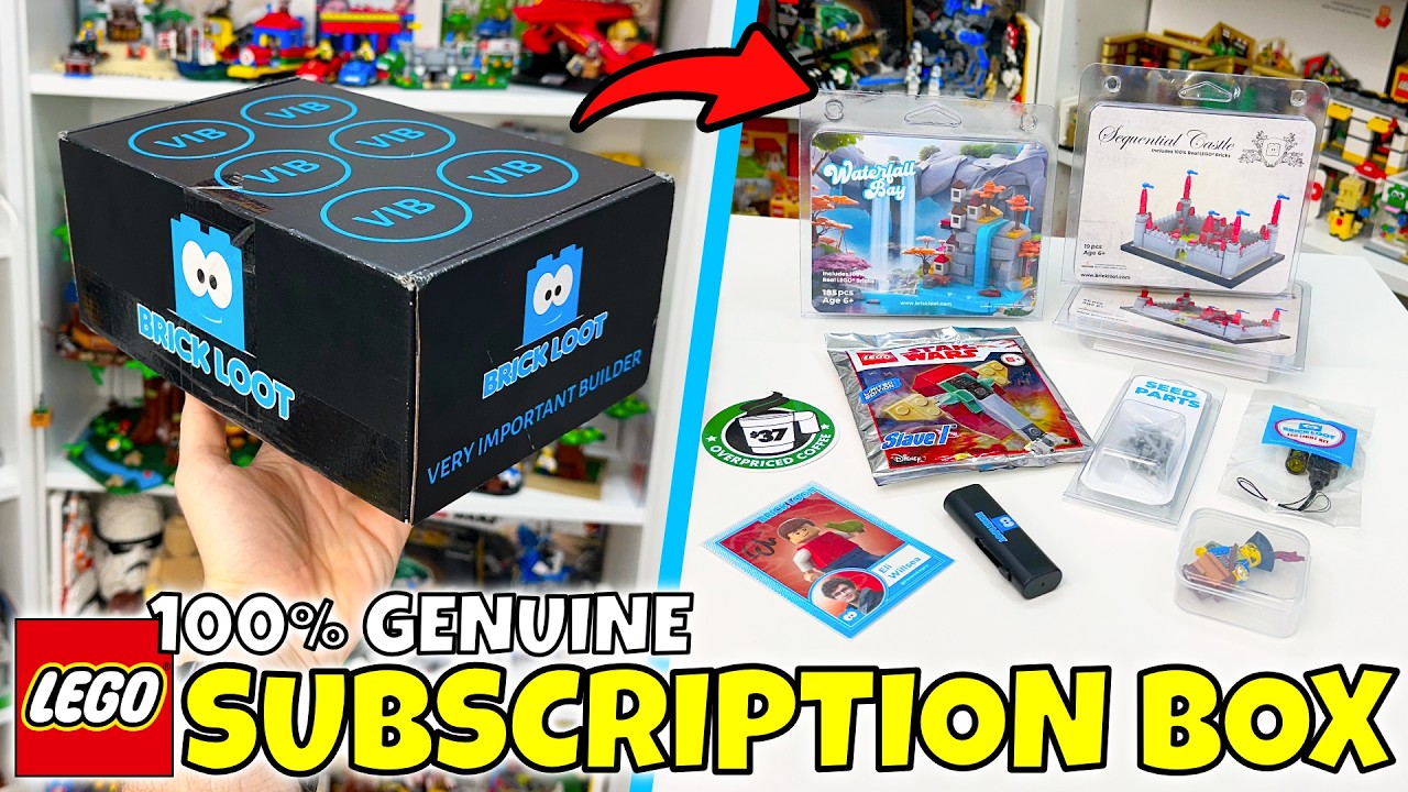 UNBOXING the FIRST LEGO-ONLY SUBSCRIPTION BOX