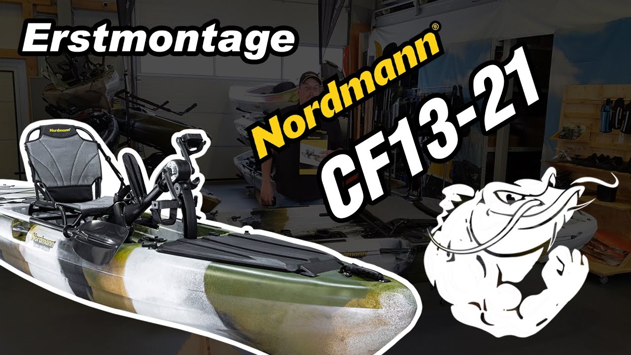 Erstmontage Nordmann® CF13 21 Angelkajak