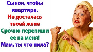 картинка: Сынок, у меня информация из достоверных источников! Твоя жена тебе изменяет! произнесла свекровь
