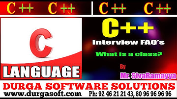 C++ tutorial || Inter view Faq