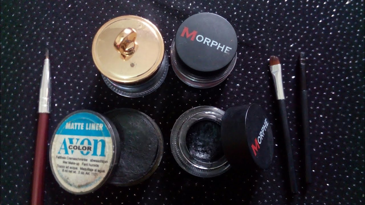 Difference between gel eyeliner and cake eyeliner. Which one is better?