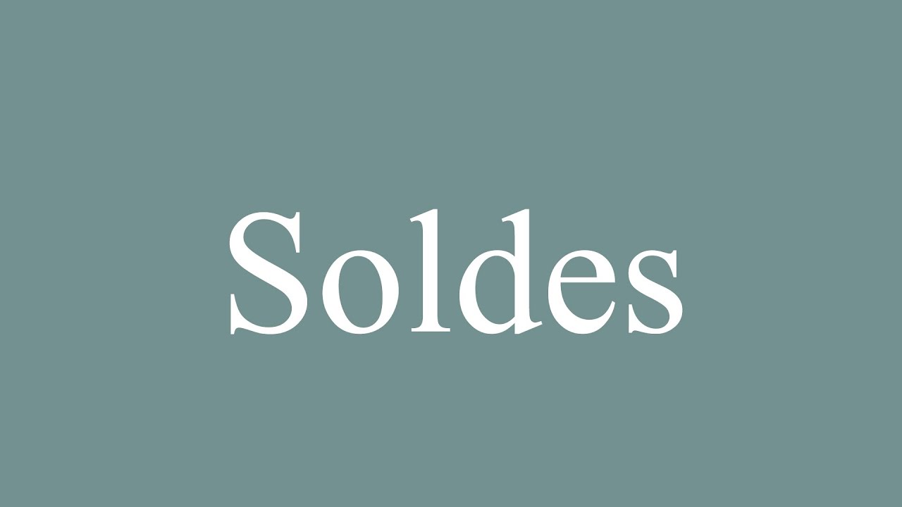 SOLDES