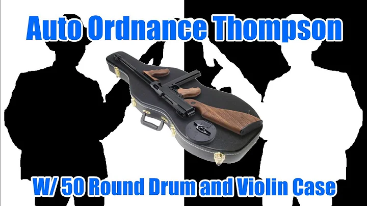 The Chicago Typewriter With Its Violin Case Is Here! Auto Ordinance Thompson 1927A1