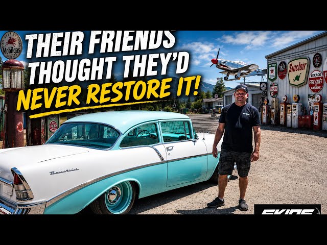 Friends and family thought they'd never restore it! Wonder what