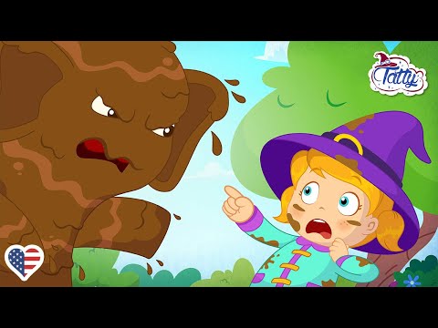 The Mysterious Mud Monster | Children's Mud Cartoons
