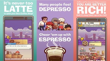 Own Coffee Shop: Idle Game Android Gameplay