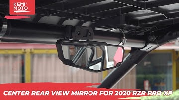 Convex Center Rear View Mirror for 2020 Polaris RZR PRO XP / 4| Kemimoto