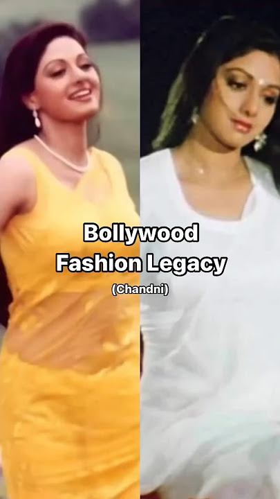 How Sridevi created Fashion Legacy in Chiffon sarees!
