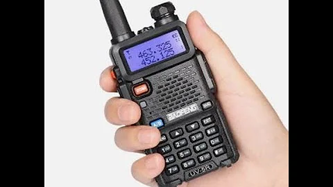 Baofeng UV 5R Simplex Programming