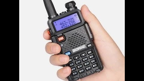 Baofeng UV 5R Simplex Programming