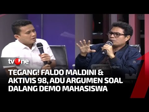 Adu Argumen! Faldo Maldini vs Aktivis 98 Soal Dalang "Anarko" Demo 11 April | Dua Sisi tvOne