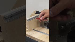 modernizacja mojej przykładnicy do stolika frezarki #woodworking #stolarstwo