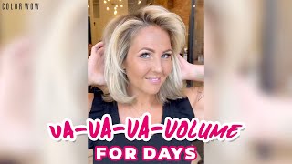 The Best Volume Product for Fine Thin Hair | This Volumizing Foam Creates Instant Lift screenshot 4