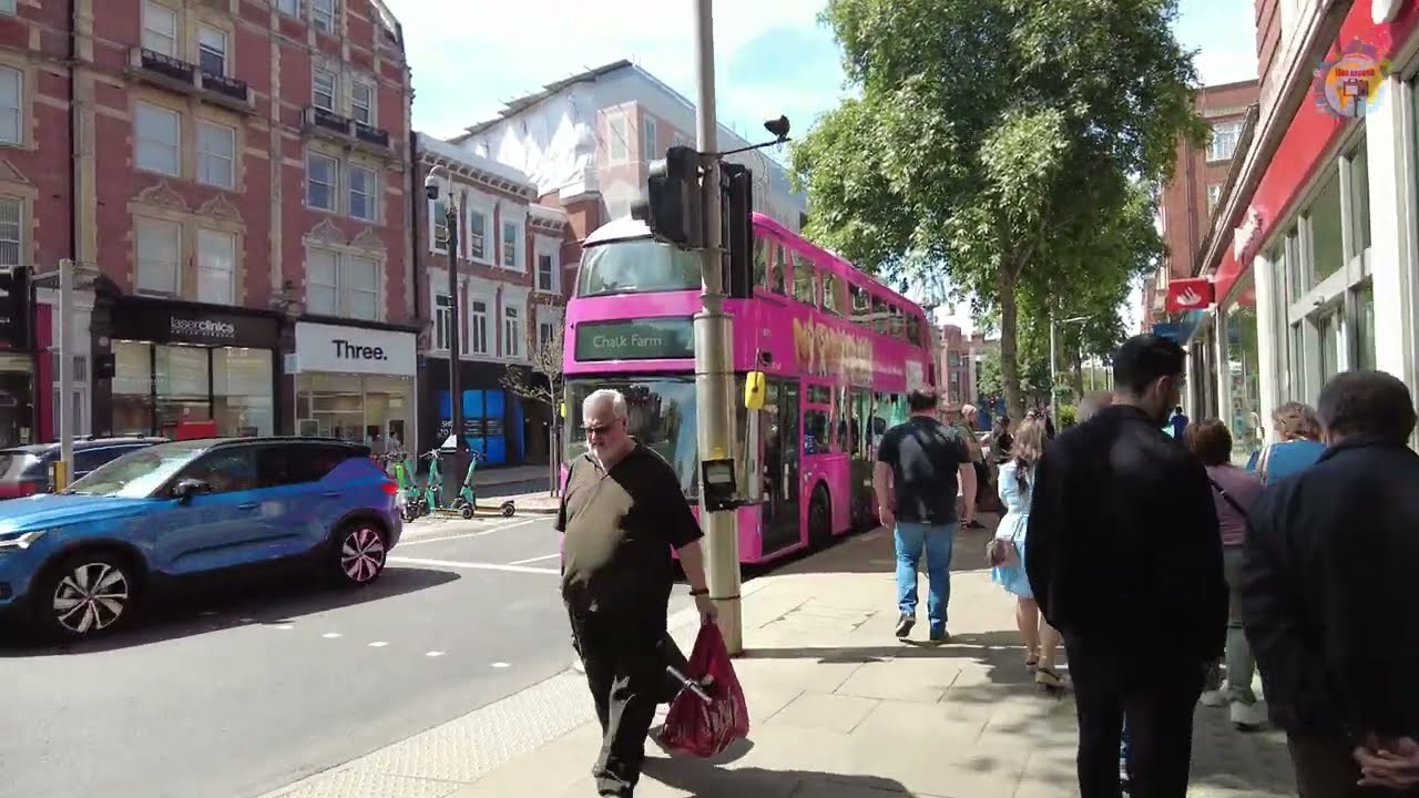 Kensington London High Street | 4K - YouTube