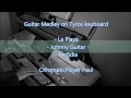 Guitar Medley - Organ keyboard (chromatic)