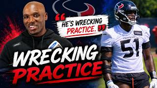 Houston Texans: DeMeco Ryans Says Will Anderson Is Wrecking Practice