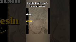 rezident evil Leon S Kennedy çizimi #leonskennedy #rezidentevil #keşfet #art #keşfetedüş