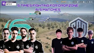 PGC MOMENT ShuaiGeDui VS Soniqs FIGHTING FOR DROPZONE IN 5 MATCH