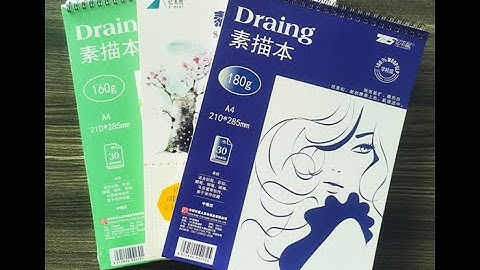 Notebook sketchbook production and shipment