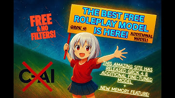 This Character.AI Alternative Just Dropped the BEST RP Model!? GROK 4 & AMAZING Improvements!