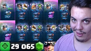 GAZA GELDİM!! 10 EFSANEVİ KART ÇIKARDIM (1 HESAPTA) Clash Royale