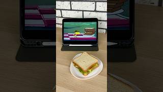 Приготовила сэндвич из мультфильма Снупи 🥪 #recipe #snoopy #sandwich #cartoonfood
