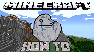 Minecraft: ~8 Bit~ HOW TO : For Ever Alone Face ( Tutorial ) /W Killerkev