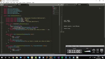 JAVA + MYSQL - CLASSE DE CONEXÃO COM O BANCO DE DADOS - [NETBEANS]