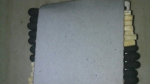 How to make ultrathin matchbox