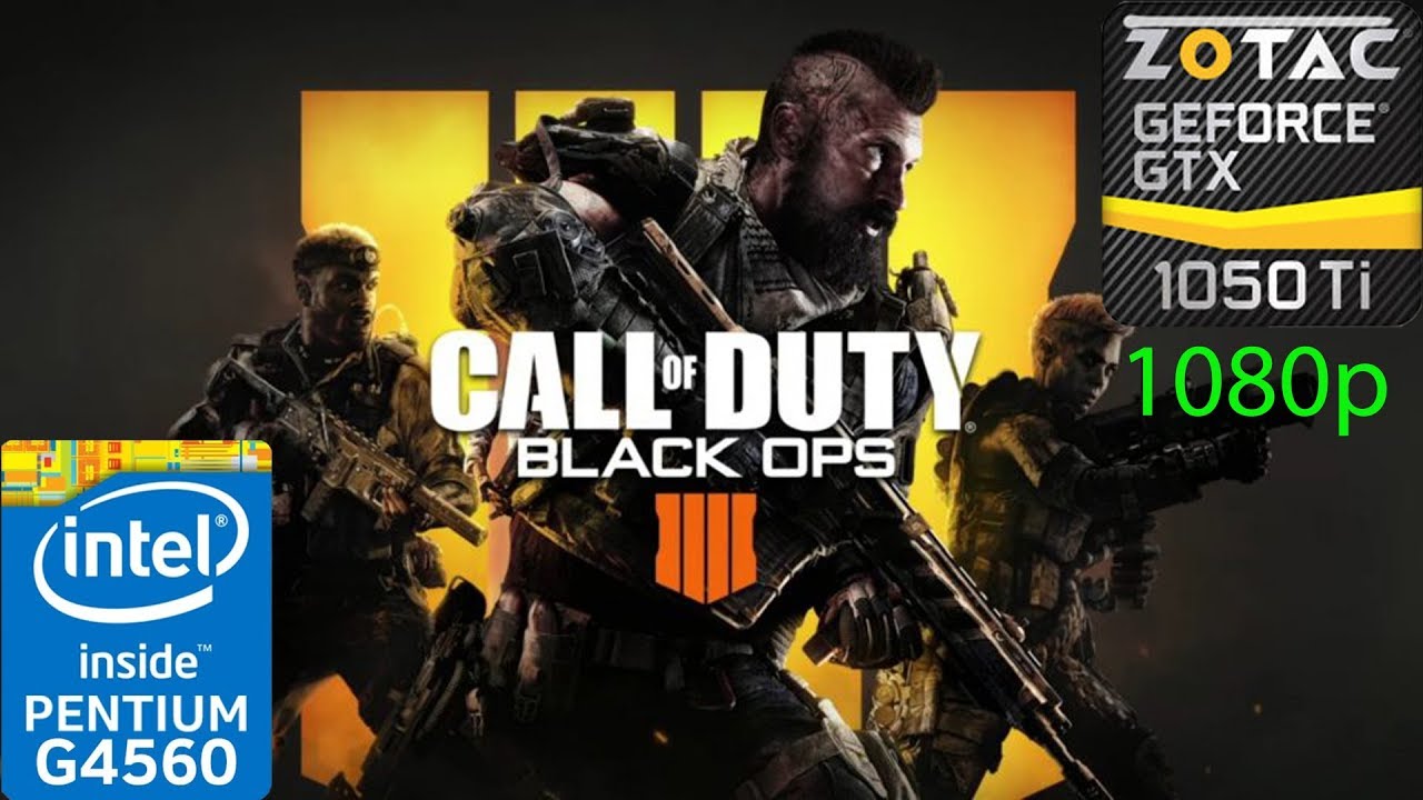 Call Of Duty Black Ops 4 1050 Ti