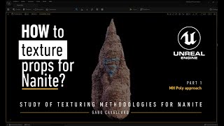 How to texture props for Nanite - UE5 // ¿Cómo texturizar props para Nanite - UE5?