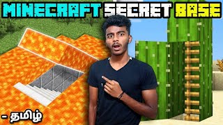 Minecraft SECRET BASE in Tamil | BUILDING SECRET BASE IN MINECRAFT WITH AKASH | MINECRAFT IN TAMIL