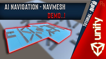 Unity 3D - Demo - Work with AI Navigation - NavMesh | PG Tutorials