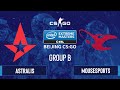 CS:GO - mousesports vs. Astralis [Nuke] Map 2 - IEM Beijing 2020 Online - Group B - EU