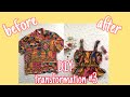 DIY transformation from old polo to diy summer outfit. (DIY #3)