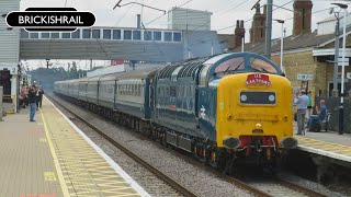 When No.9 became No.13 | 55013 'The Black Watch' - The Coronation Deltic - 19/08/23 by BrickishRail 2,119 views 8 months ago 1 minute, 39 seconds