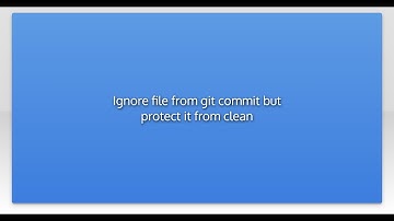 Ignore file from git commit but protect it from cleanvideo